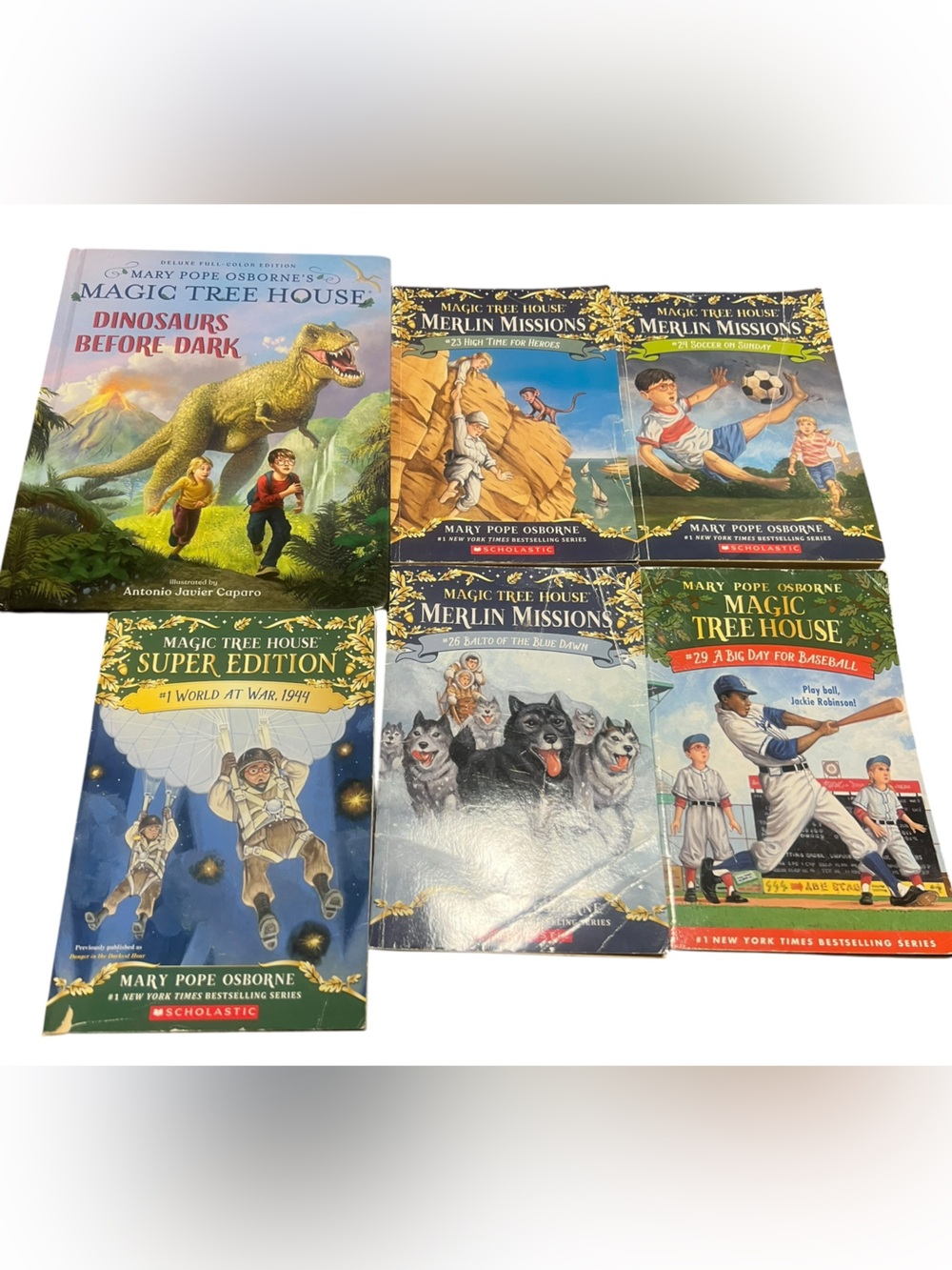 Magic Tree House & Merlin Missions Special Editions Lot of 6 Books